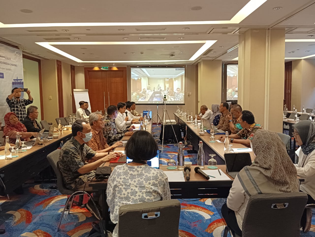 Workshop Evaluasi Pelaksanaan Kegiatan Hibah Air Minum Berbasis Kinerja (HAMBK) National Urban Water Supply Project (NUWSP)